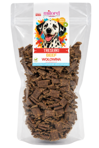 TRESERKI Z WOŁOWINY - SUSZONY PRZYSMAK DLA PSA 