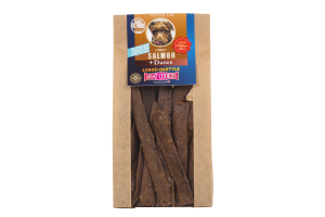 ŁOSOŚ Z DAKTYLEM - SUSZONE PRZYSMAKI DLA PSA