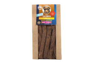 ŁOSOŚ Z GRUSZKĄ - SUSZONE PRZYSMAKI DLA PSA