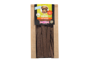 KACZKA Z MARCHWIĄ - SUSZONE PRZYSMAKI DLA PSA