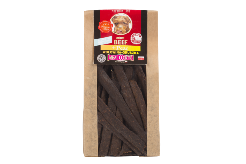 WOŁOWINA Z GRUSZKĄ - SUSZONE PRZYSMAKI DLA PSA