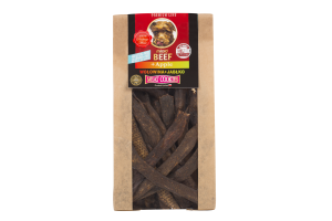 WOŁOWINA Z JABŁKIEM - SUSZONE PRZYSMAKI DLA PSA