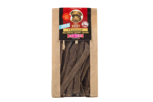 WOŁOWINA Z SIEMIENIEM LNIANYM - SUSZONE PRZYSMAKI DLA PSA