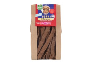 WIEPRZOWINA Z BANANEM - SUSZONE PRZYSMAKI DLA PSA