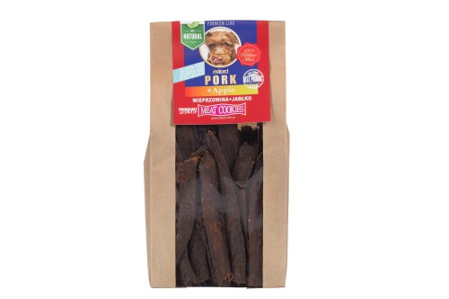 WIEPRZOWINA Z JABŁKIEM - SUSZONE PRZYSMAKI DLA PSA