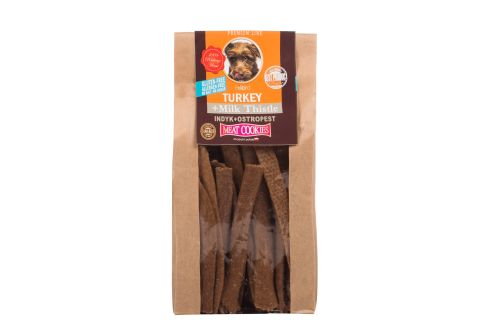 INDYK Z OSTROPESTEM - SUSZONE PRZYSMAKI DLA PSA