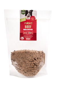 DOSMACZACZ Z  WOŁOWINY - SUSZONY DODATEK DO KARMY  