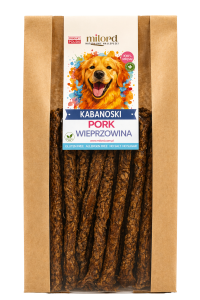 KABANOSKI Z WIEPRZOWINY - SUSZONY PRZYSMAK DLA PSA 
